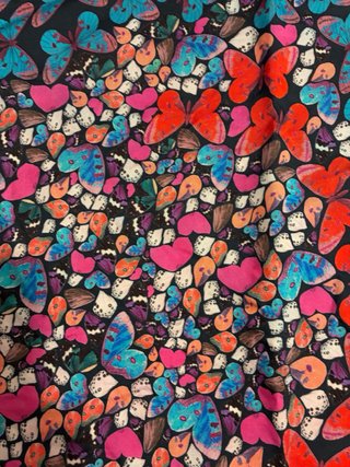 Pañuelo Carolina Herrera Mariposas Multicolor