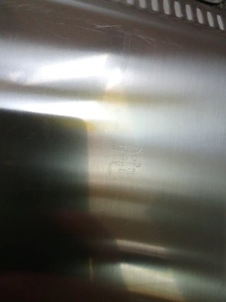 Vassoio Vintage Acciaio Inox 18/10 Vintage