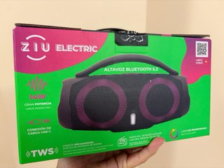 Altavoz ZIU 14W Bluetooth con Luces LED
