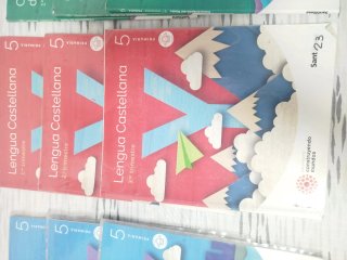 Libros texto 5 primaria