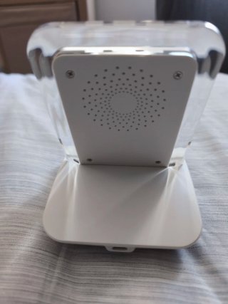 Cargador Inalámbrico Escritorio Azul/Blanco