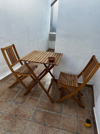Mesa y 2 Sillas Plegables Madera VRAADAL ASKHOLMEN