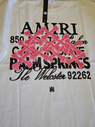Camiseta Amiri Blanca Talla S