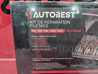 Juego de Reparación de Rosca Autobest 130 PC.