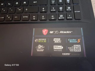 Portátil MSI GE67HX 2022
