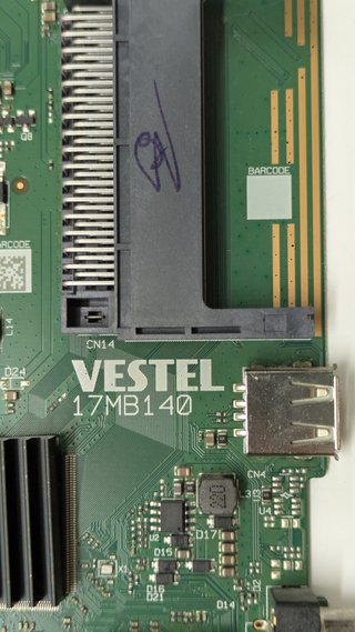 Scheda Madre Vestel 17MB140 TV Panasonic TX-32E303