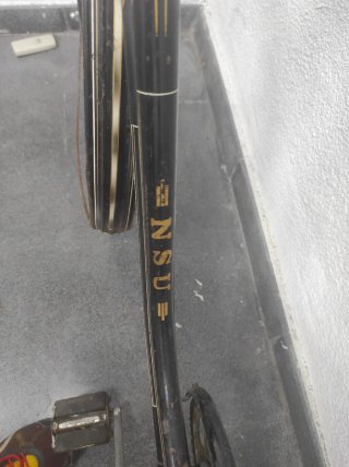 Bicicleta Clásica NSU, Freno de cuchara