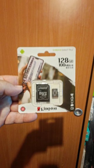 Kingston Micro SD 128GB + Adaptador