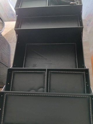 Maletín de maquillaje Amasava negro