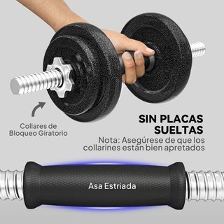 Juego Mancuernas Ajustables
