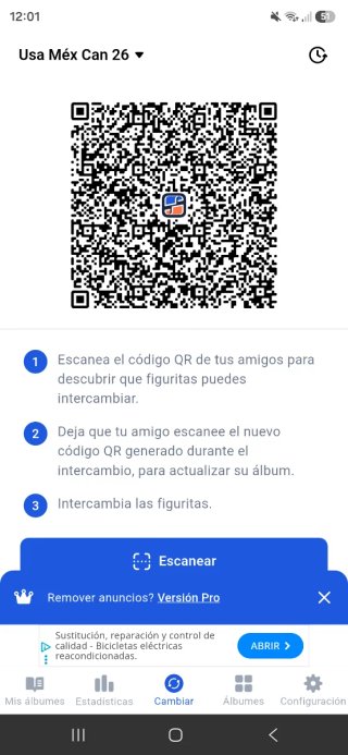 Cromos Mundial 2026 Panini: Venta/Cambio