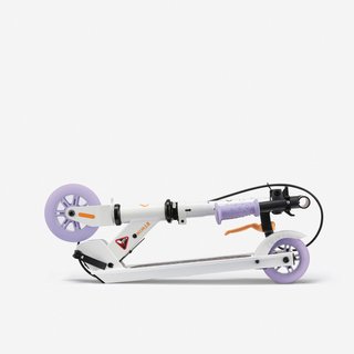 Patinete niño play 5 con freno - Blanco Violeta