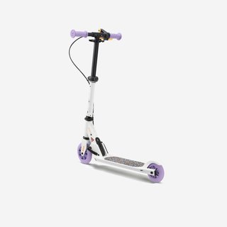 Patinete niño play 5 con freno - Blanco Violeta