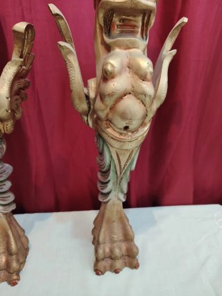 Pareja de patas antiguos