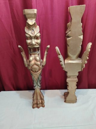 Pareja de patas antiguos