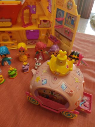 Casa Cuentos Pin y Pon Princesas y carroza