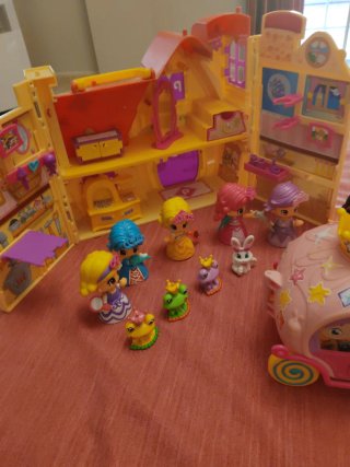 Casa Cuentos Pin y Pon Princesas y carroza