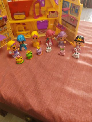 Casa Cuentos Pin y Pon Princesas y carroza