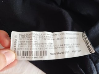 Camiseta Pull&Bear cuello pico XL