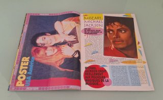 Revista 1992 Francia Michael Jackson