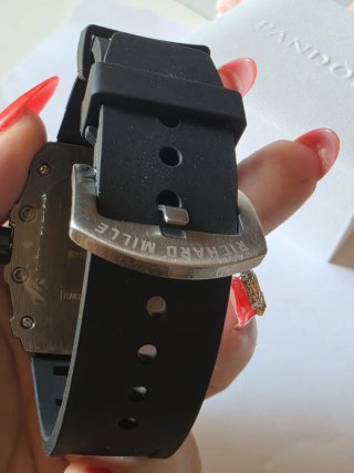Reloj de Lujo Esqueleto Azul/Gris