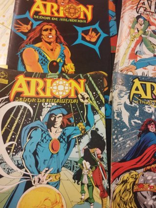 Comic Arion señor de la Atlántida editorial Zinco