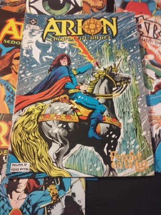 Comic Arion señor de la Atlántida editorial Zinco