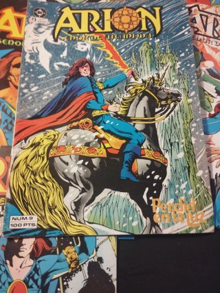 Comic Arion señor de la Atlántida editorial Zinco