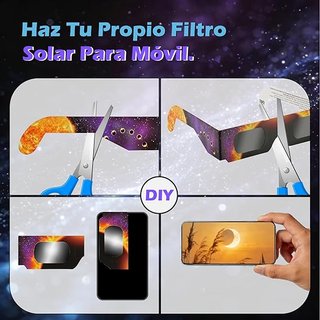 Gafas Eclipse Solar QIWEI ISO 12312-2