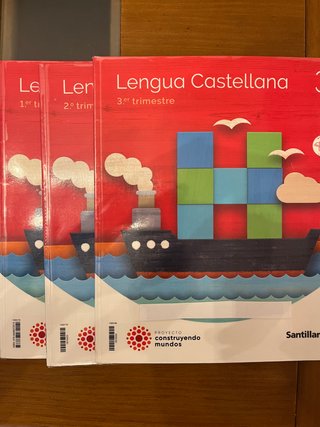 PACK LIBROS TERCERO PRIMARIA SANTILLANA Y OXFORD