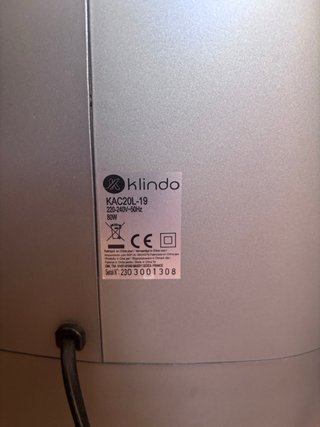 Aire Acondicionado Portátil Klindo Negro