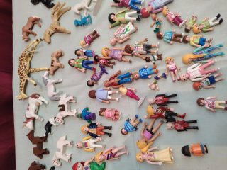 Lote figuras y animales Playmobil