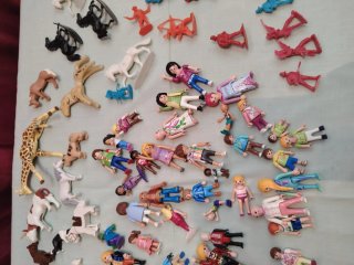 Lote figuras y animales Playmobil