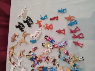 Lote figuras y animales Playmobil