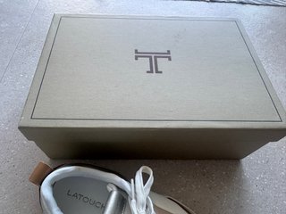 Zapatillas Latouche Beige/Blanco Talla 36