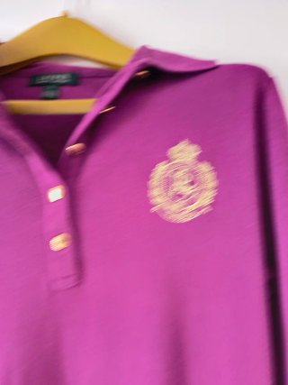 Polo Ralph Lauren donna viola taglia L