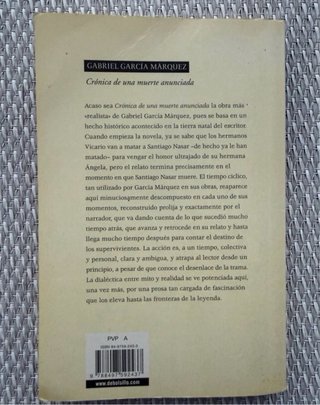 Crónica de una muerte anunciada
