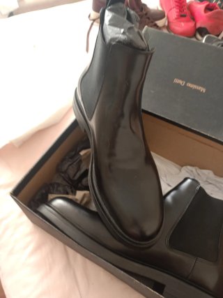 Botines Chelsea Massimo Dutti Negros Hombre