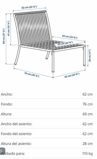Sofá modular exterior IKEA beige