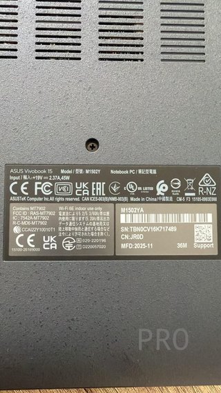 Portatile ASUS Vivobook 15 M1502Y