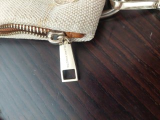 Bolso Gloria Ortiz beige y dorado