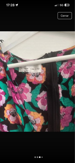 Vestido Lefties estampado floral