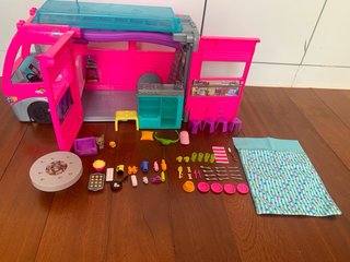 Caravana Barbie Camper Accessori nuovi