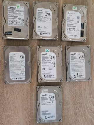Discos Duros SATA 3.5" Seagate y Toshiba 2,7TB