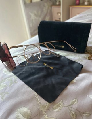 Gafas de sol Palomo doradas y marrones