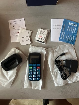 Teléfono Uleway para Mayores con SIM