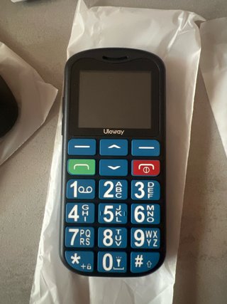 Teléfono Uleway para Mayores con SIM