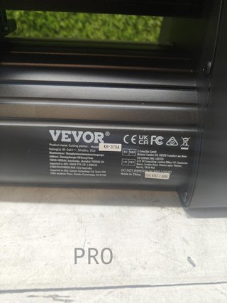 Plóter de Corte de Vinilo 375 mm Luz de Guía LED Signmaster VEVOR