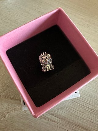 Charm Leone Pandora Argento