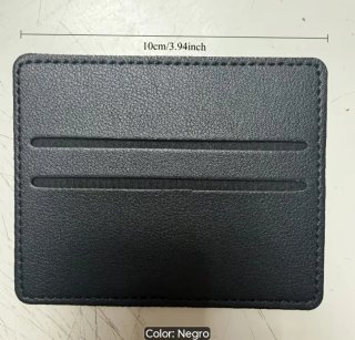 Cartera Hombre Exclusiva Negra y Verde